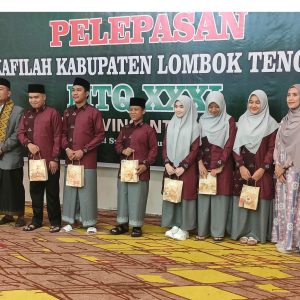 Loteng Siap Pertahankan Juara Umum, Bupati Lepas 56 Peserta Kafilah MTQ XXXI NTB 2026