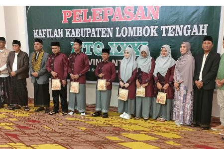 Loteng Siap Pertahankan Juara Umum, Bupati Lepas 56 Peserta Kafilah MTQ XXXI NTB 2026
