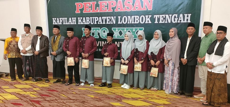Loteng Siap Pertahankan Juara Umum, Bupati Lepas 56 Peserta Kafilah MTQ XXXI NTB 2026