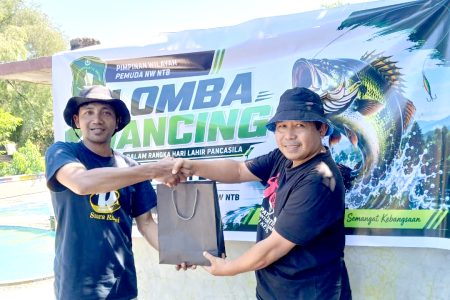 Perkuat Persatuan, Pemuda NW NTB Rayakan Harlah Pancasila  dengan Lomba Mancing