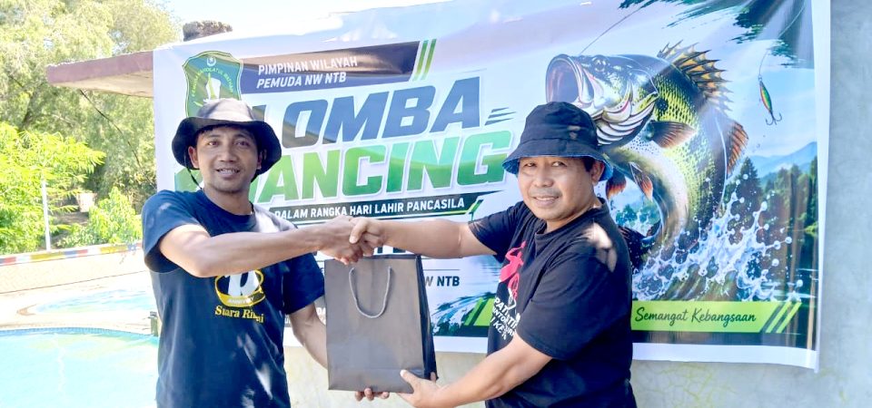 Perkuat Persatuan, Pemuda NW NTB Rayakan Harlah Pancasila  dengan Lomba Mancing