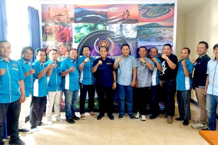Kunjungi Sekretariat PWI NTB, Ketua KONI Nyatakan Dukungan Penuh untuk Porwada 2026