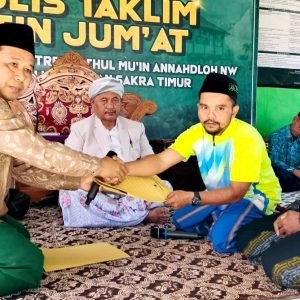 Lanjutkan Tradisi Pendiri NW, Yafama NW Montong Tangi Lakukan Serah Terima Siswa Baru