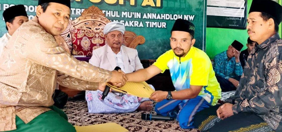 Lanjutkan Tradisi Pendiri NW, Yafama NW Montong Tangi Lakukan Serah Terima Siswa Baru