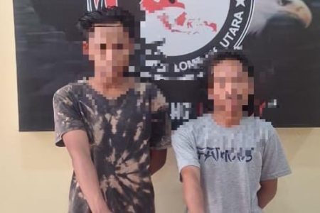  Polres Lombok Utara Ungkap Kasus Narkotika di Mess Karyawan, Dua Pria Diamankan