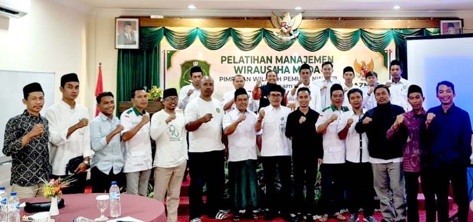 Cetak Pengusaha Muda Kreatif, PW Pemuda NW Gelar Pelatihan Manajemen Wirausaha