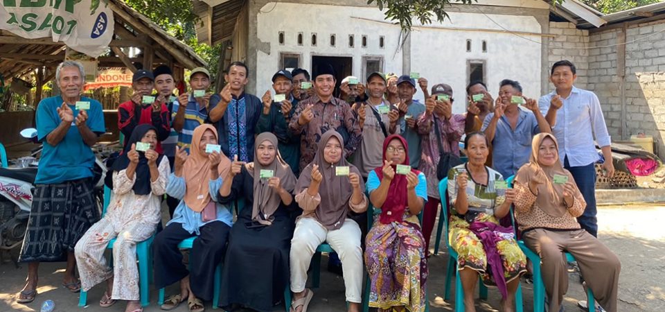 Zakat Produktif Berkelanjutan, BAZNAS Lotim Daftarkan Petani Gunung Malang ke BPJS Ketenagakerjaan