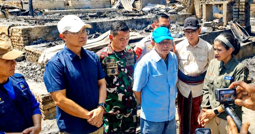 Pasca Kebakaran, Pemkab Lombok Tengah Siapkan Penataan Sade agar Nilai Adat Tetap Dijaga