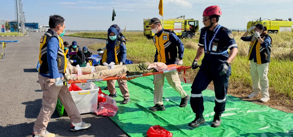 Penanggulangan Keadaan Darurat, Bizam Gelar Airport Emergency Modular Exercise