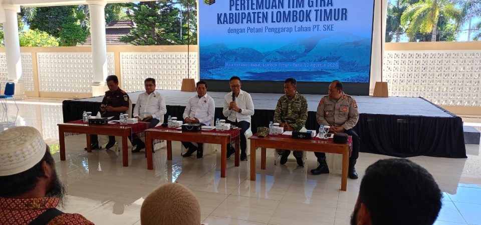 Pemkab Lombok Timur Susun Roadmap Penyelesaian Konflik Agraria PT SKE