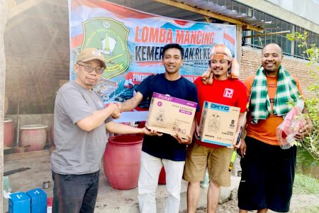 Meriahkan HUT ke 81 Kemerdekaan RI, PW Pemuda NW Gelar Lomba Mancing