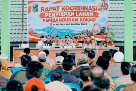 Pemkab Lombok Timur Dorong Pemdes Percepatan Pembangunan KDKMP 