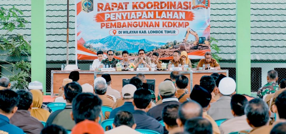Pemkab Lombok Timur Dorong Pemdes Percepatan Pembangunan KDKMP 