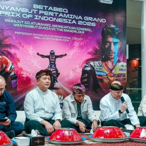 Jelang MotoGP Mandalika, Betabeq Jadi Simbol Doa, Restu, dan Keselamatan