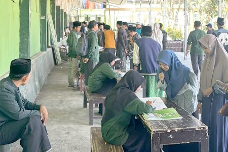 Membeludak Peserta Lomba  Semarak Hultah ke 91 Madrasah NWDI di Anjani