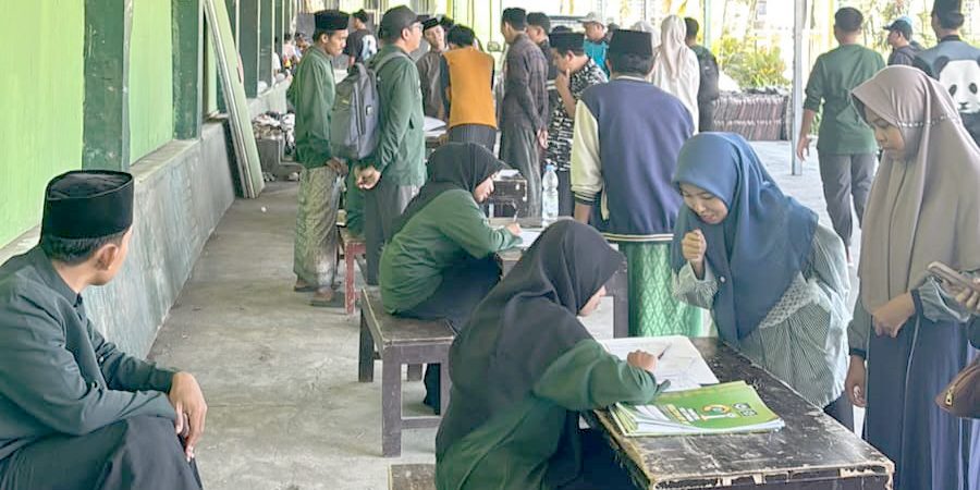Membeludak Peserta Lomba  Semarak Hultah ke 91 Madrasah NWDI di Anjani