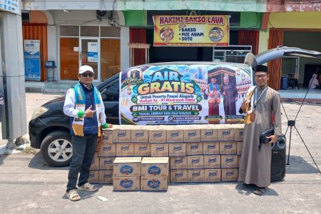 Sukseskan Pawai Alegoris Hultah ke 91, BMI Siapkan Air Minum Gratis untuk Jemaah