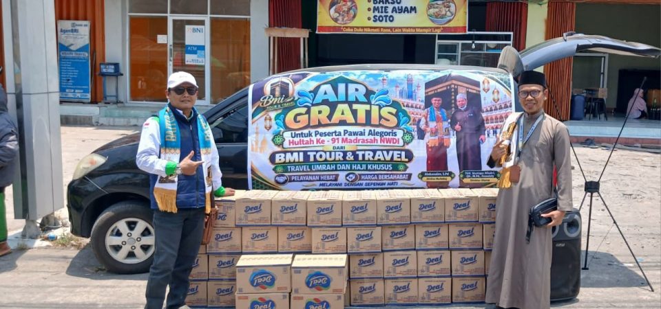 Sukseskan Pawai Alegoris Hultah ke 91, BMI Siapkan Air Minum Gratis untuk Jemaah