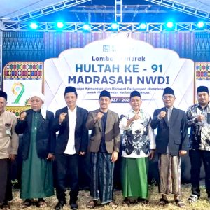 Kadis Dikpora NTB Membuka Secara Resmi Lomba Semarak Hultah ke 91 Madrasah NWD di Anjani