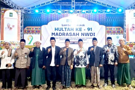 Kadis Dikpora NTB Membuka Secara Resmi Lomba Semarak Hultah ke 91 Madrasah NWD di Anjani