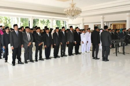 Gerbong Mutasi di Lombok Timur Kembali Bergerak, 155 Pejabat Eselon III dan IV Dilantik