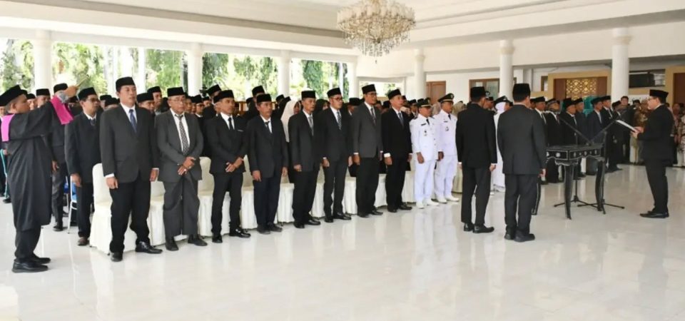 Gerbong Mutasi di Lombok Timur Kembali Bergerak, 155 Pejabat Eselon III dan IV Dilantik
