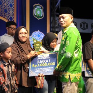 Praya Juara Umum LASQI 2026, Bupati Tekankan Dampak Ekonomi Bagi UMKM