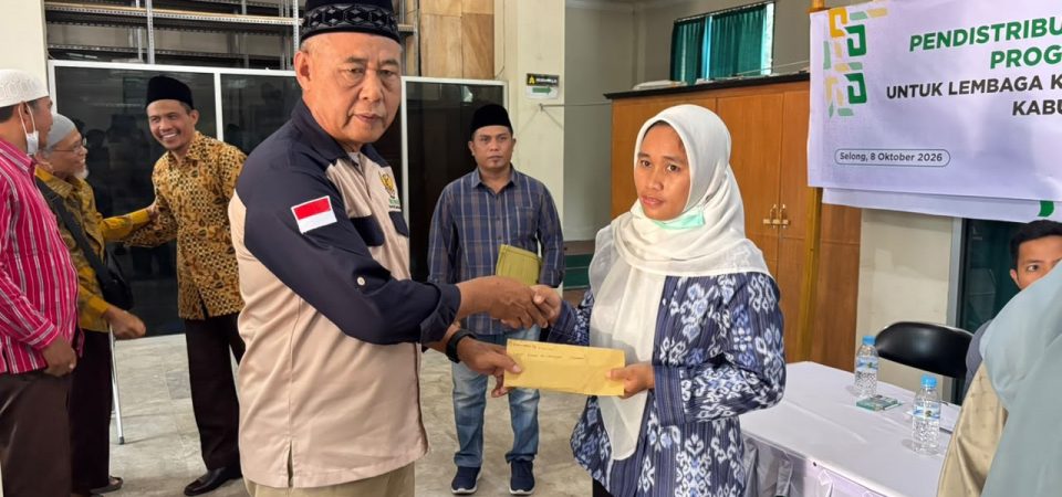 BAZNAS Lombok Timur Salurkan Program BAZNAS Peduli untuk 116 LKSA
